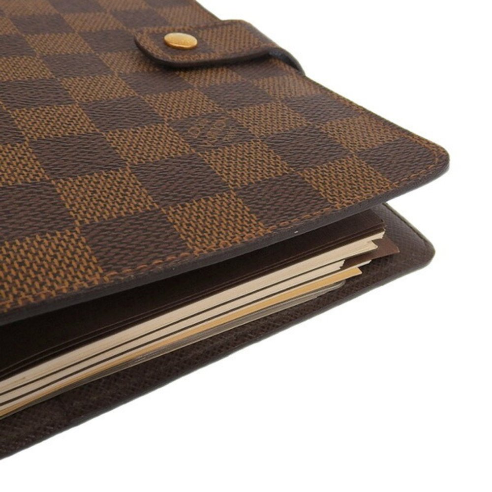 LOUIS VUITTON Damier Agenda MM Notebook Cover R20701 Brown Ladies - Picture 3 of 9